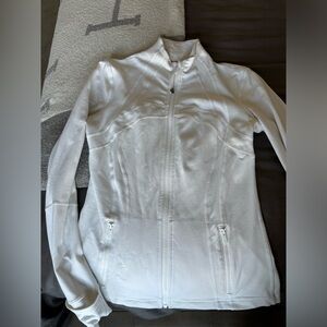 White Lululemon jacket